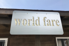 Printed sign panel