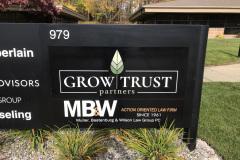 Monument printed logos in Grand Rapids MI
