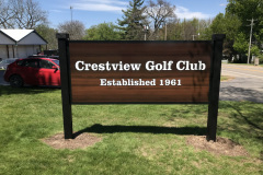 Monument sign in Zeeland MI