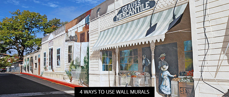 4 Ways To Use Wall Murals