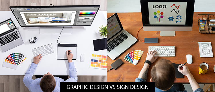 Graphic Design vs Sign Design