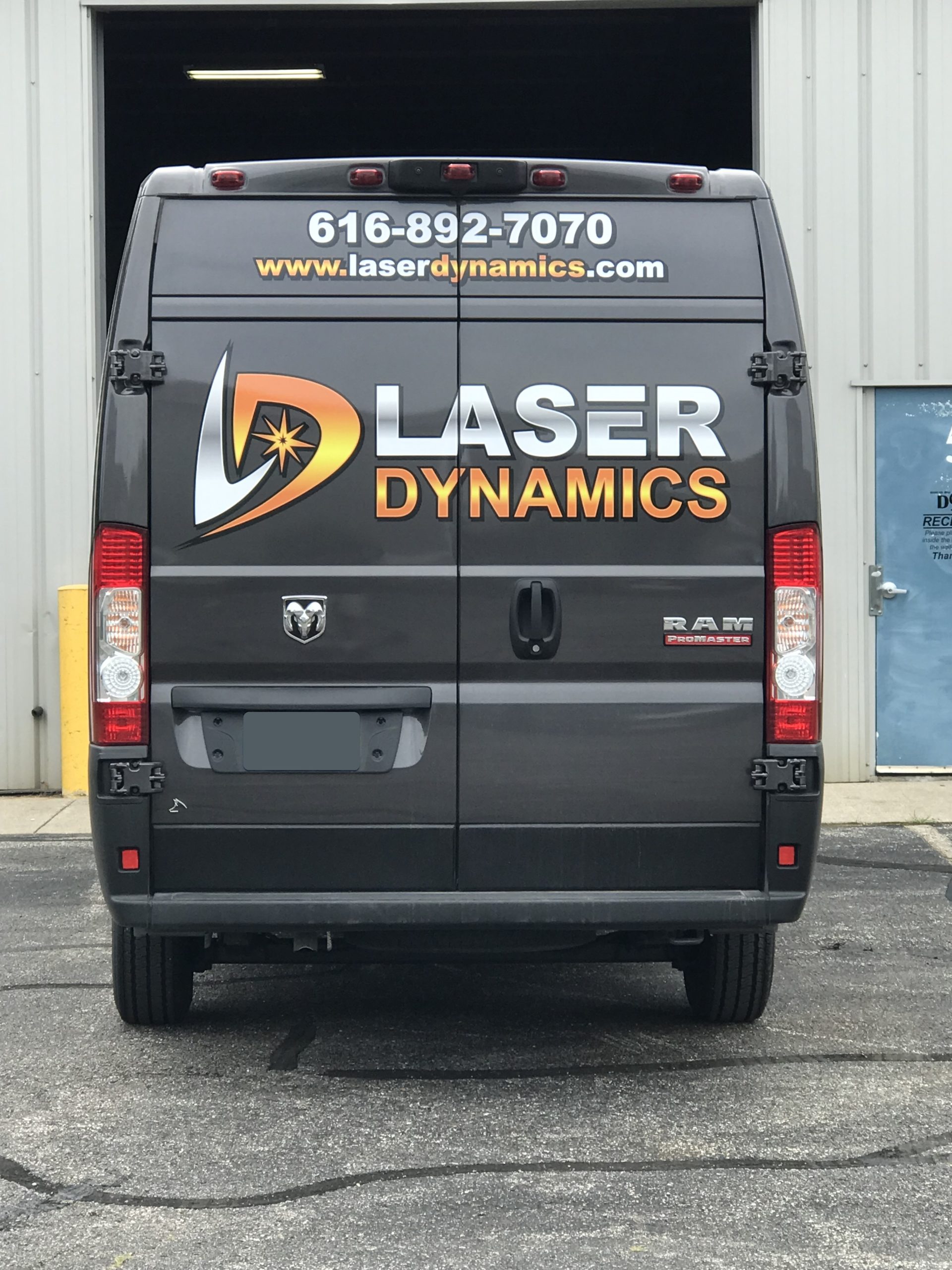 Laser Dynamics Vehicle Vinyl Lettering and Graphics